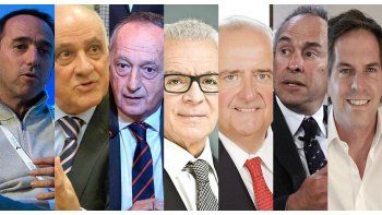 Marcos Galperín, Fabiá Tarrio, Miguel Acevedo, Eduardo Costantini, Luis Pagani, Marcelo Mindlin, y Alec Oxenford.