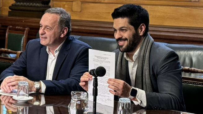 Los candidatos Álvaro Delgado y Andrés Ojeda se refirieron a las encuestas a un mes de las elecciones 2024.