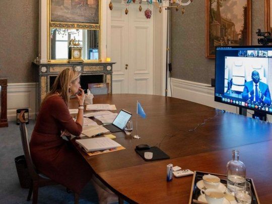 La Reina Máxima de los Países Bajos mantuvo reuniones con autoridades de Senegal.