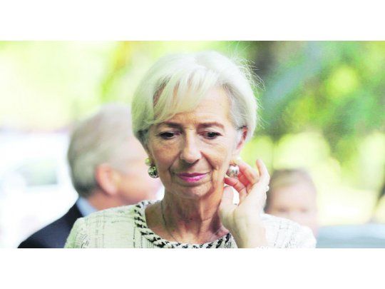 VisItante. Lagarde llegó ayer a Buenos Aires y se quedará varios días, ya que será parte de la reunión del G-20 de lunes y martes próximos.