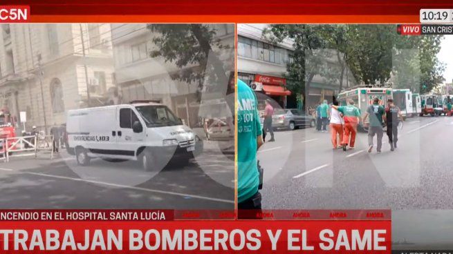 Hay una persona que sufrió quemaduras de primer grado y está fuera de peligro.&nbsp;