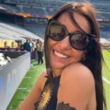 María Becerra fue vista en el estadio donde se disputará el duelo por la Copa del Mundo 2026.