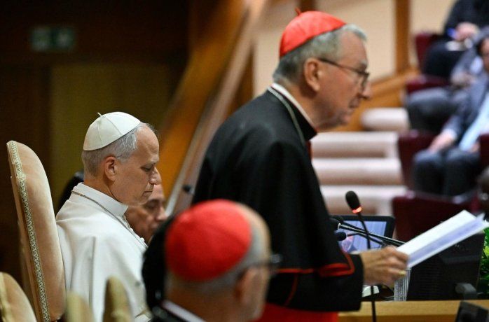 El texto leído desde el Vaticano evitó cualquier referencia a una eventual visita a la Argentina, una ausencia que alimentó las especulaciones sobre una posible gira sudamericana prevista para fines de este año. El texto leído desde el Vaticano evitó cualquier referencia a una eventual visita a la Argentina, una ausencia que alimentó las especulaciones sobre una posible gira sudamericana prevista para fines de este año.