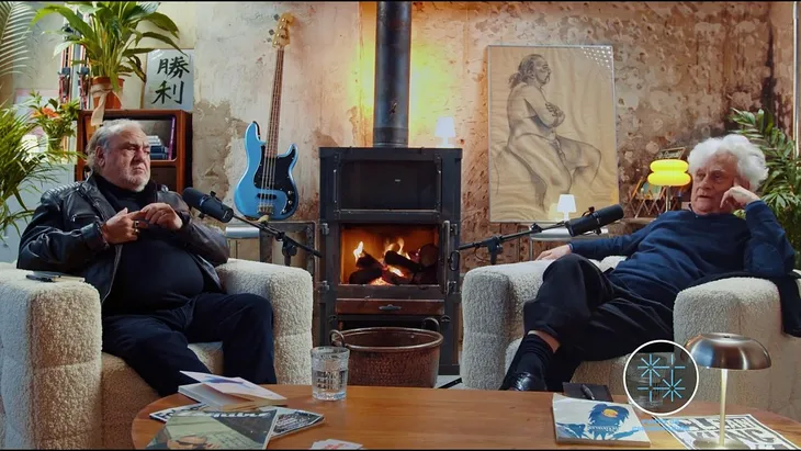 Jorge Aleman en su conversación con el filósofo italiano 