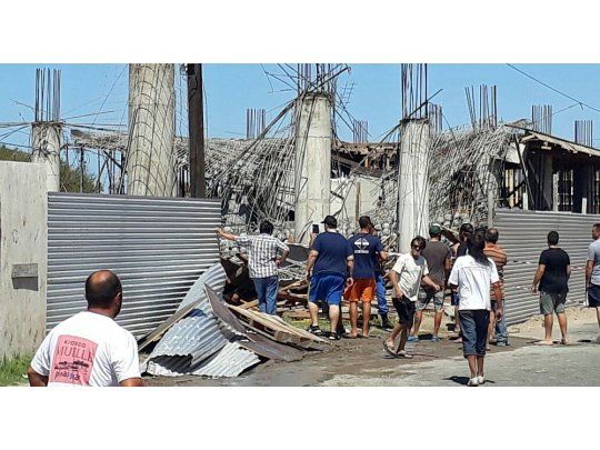 Seis muertos por un derrumbe en Santa Teresita