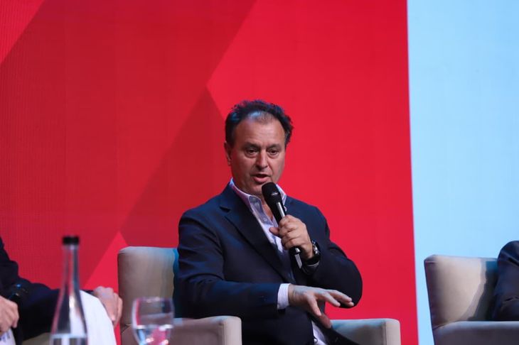 Luciano Colombo, productor ganadero. Luciano Colombo, productor ganadero.