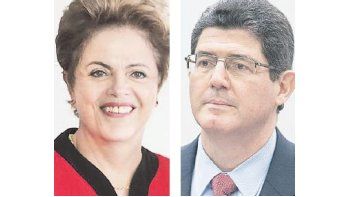 Dilma Rousseff y Joaquim Levy