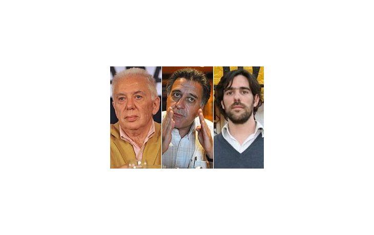 Jorge Altamira, Néstor Pitrola y Nicolás Del Caño