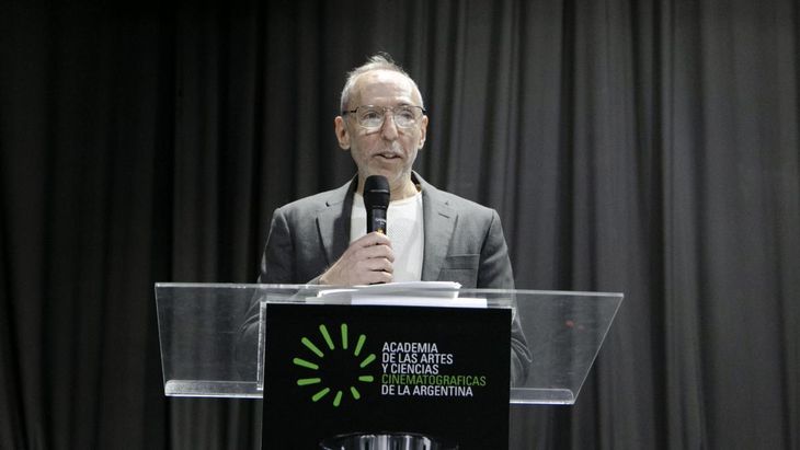 Hernán Findling, titular de la Academia de Cine. Hernán Findling, titular de la Academia de Cine.