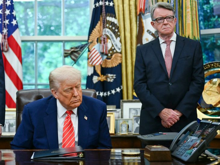 Peter Mandelson's dismissal for his links with Jeffrey Epstein complicates the visit.