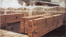 Wood, being a renewable resource, aligns with sustainable construction practices.