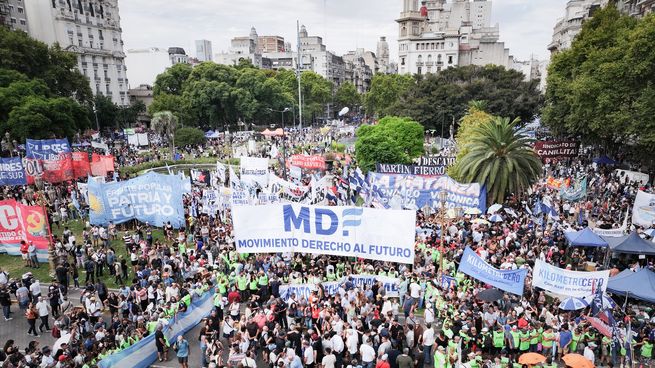 Los manifestantes bloquearán accesos claves al Congreso, como la Avenida 9 de Julio y Avenida de Mayo.