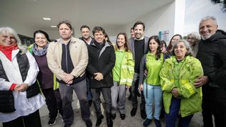 El gobernador Axel Kicillof inauguró un centro de salud en General Lavalle.&nbsp;
