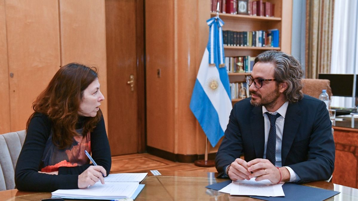 Silvina Batakis and Santiago Cafiero highlighted the record level of exports