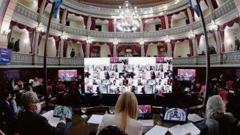 El Senado de la Nación seguirá realizando sesiones de manera remota,