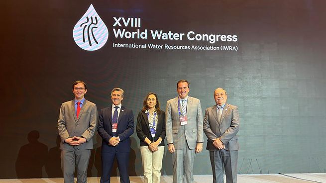 Funcionarios uruguayos visitaron Pekín en el marco del&nbsp;XVIII Congreso Mundial de Aguas.