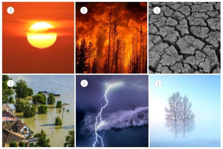 Extreme climatic events, such as prolonged droughts and floods, intensified faster than global temperatures, according to satellite observations. Extreme climatic events, such as prolonged droughts and floods, intensified faster than global temperatures, according to satellite observations.
