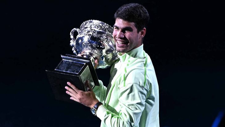 El español Carlos Alcaraz, que se coronó este año campeón se llevó un prize money de u$s2.8 millones (4.1 millones de dólares australianos). El español Carlos Alcaraz, que se coronó este año campeón se llevó un prize money de u$s2.8 millones (4.1 millones de dólares australianos).