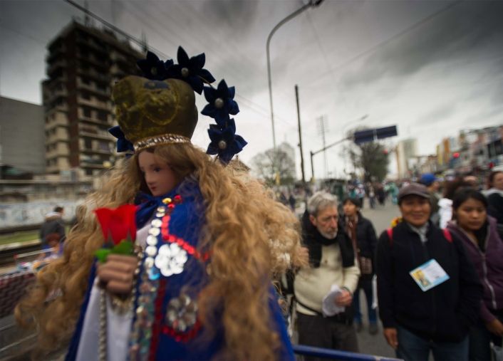 La peregrinación a Luján convocó a una nueva multitud (foto 1)
