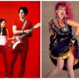 The White Stripes, Cindy Lauper y Soundgarden. The White Stripes, Cindy Lauper y Soundgarden.
