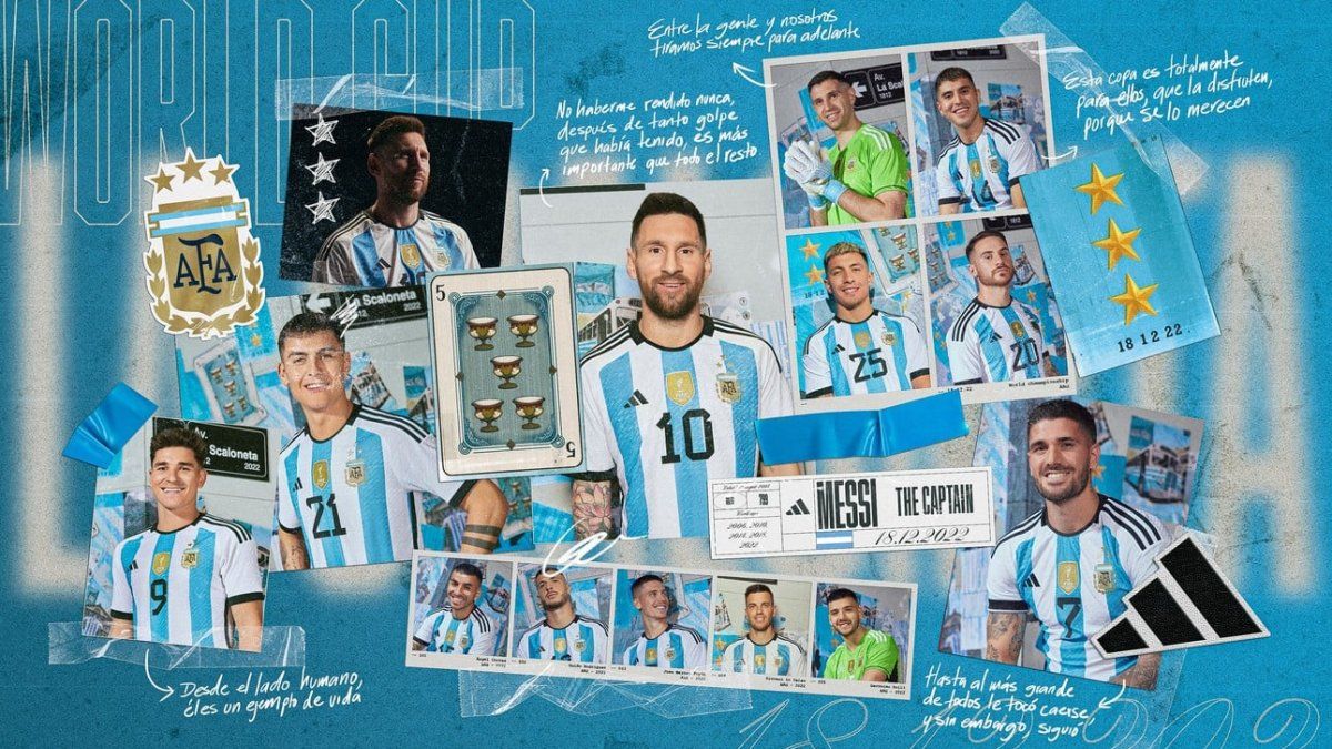 “Alta en el cielo” is presented, the documentary of the world champion Argentina team