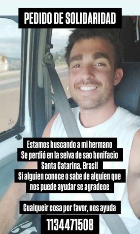 The family traveled to Brazil to collaborate with rescue tasks. The family traveled to Brazil to collaborate with rescue tasks.