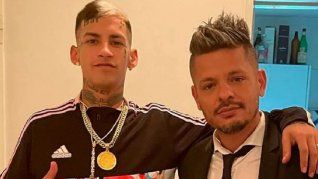 L-Gante y su abogado Alejandro Cipolla.