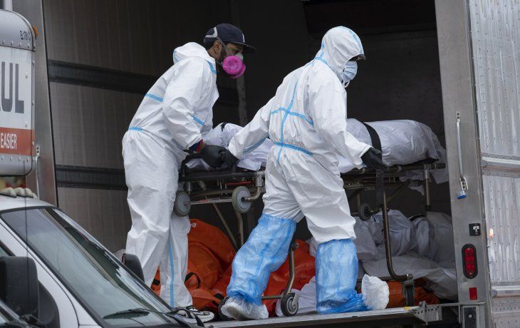 Estados Unidos es el país más afectado por la pandemia en todo el mundo.