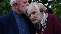 Lula Da Silva y Mujica se reunieron en el Palacio Legislativo.&nbsp;