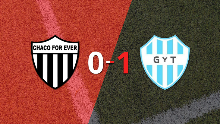Con gol de Lautaro Gordillo, Gimnasia y Tiro se impuso 1 a 0 ante Chaco For Ever