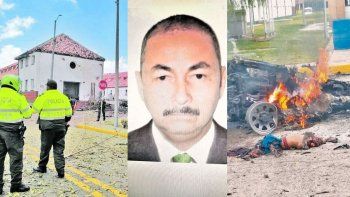 HORROR. Periodistas en el terreron informaron de cuerpos desmembrados en la escena. El ataque tuvo lugar en medio de las negociaciones con el Ejército de Liberación Nacional (ELN).