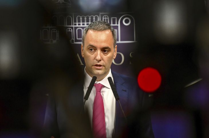 El vocero presidencial, Manuel Adorni. El vocero presidencial, Manuel Adorni. 