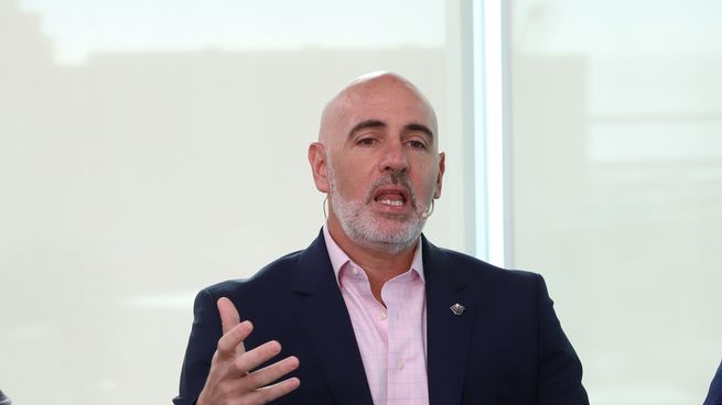 Elpresidente de Wyndham Hotels & Resorts para Latinoamérica y elCaribe, Gustavo Viescas, analizó los cambios del sector en el segundo panelde Ámbito Debate sobre turismo.