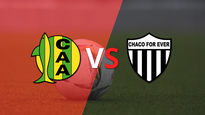 en el estadio el mundialista de mar del plata, aldosivi empato el partido ante chaco for ever