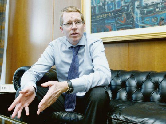 apuesta. Curutchet dijo que prestan $200 millones diarios a las pymes.