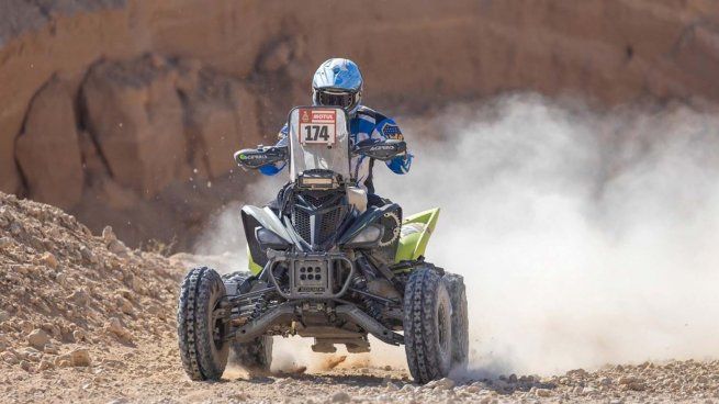 Manuel Andújar continúa imparable en quads