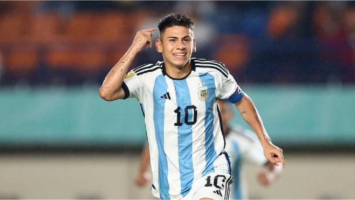 La Selección Argentina Sub 17 Goleó A Brasil Con 3 Goles De Echeverri Y Pasó A Semis 