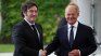 According to German officials, the greeting was requested by Javier Milei's government. According to German officials, the greeting was requested by Javier Milei's government.