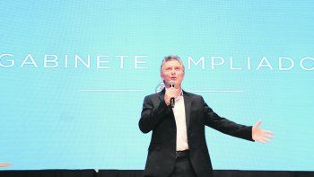 Final. Mauricio Macri encabez&oacute; ayer la &uacute;ltima reuni&oacute;n de gabinete ampliado de su Gobierno.