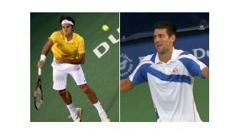 Roger Federer y Novak Djokovic se meterion en las semifinales del ATP 500 de Dubai.