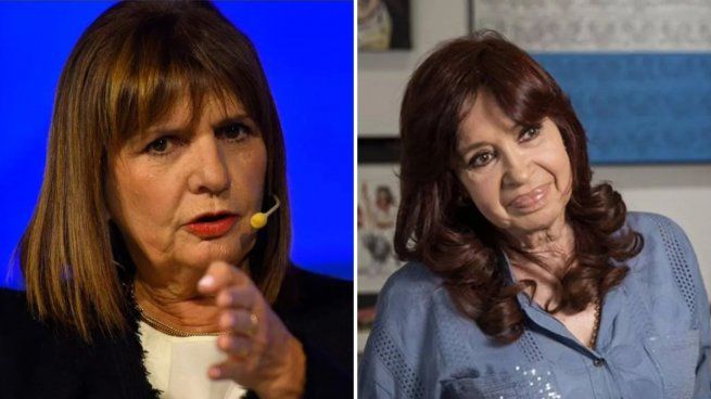 La expresidenta, muy dura con la ministra de Seguridad de Milei.