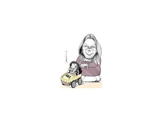 Anibal Ibarra y Elisa Carrió
