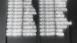 No vendo nada. Instalación de Dolores Cáceres en Galería Mamán.