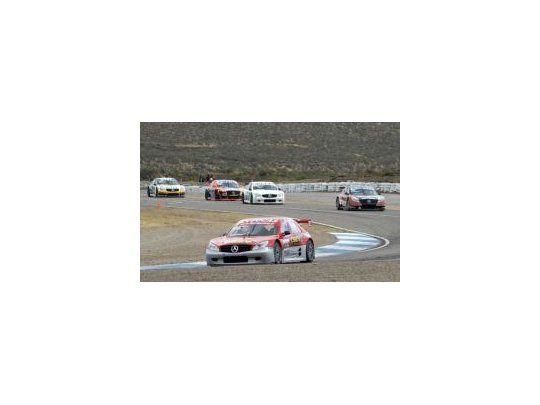 El que voló fue Tadei. Con mucho viento, el Mercedes de Tadei llegó primero en Comodoro Rivadavia.