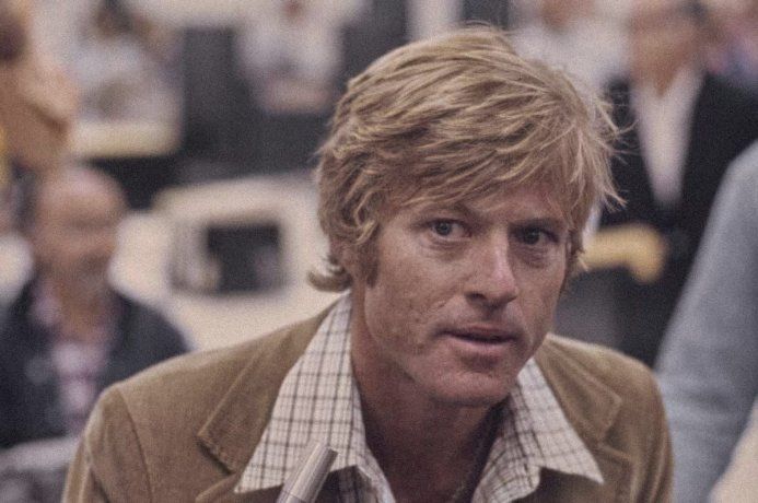 Robert Redford en "Todos los hombres del presidente".&nbsp;