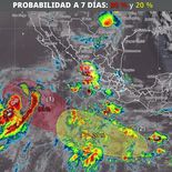 Fuerte actividad puede comprometer México desde el Pacífico. Fuerte actividad puede comprometer México desde el Pacífico.