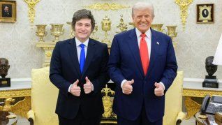 La semana pasada, Donald Trump recibió a Javier Milei en la Casa Blanca.  La semana pasada, Donald Trump recibió a Javier Milei en la Casa Blanca.