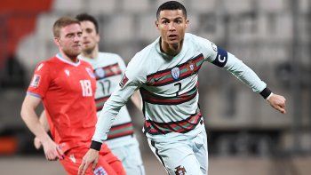 Cristiano Ronaldo convirtió el segundo gol y lleva 103 tantos con Portugal.