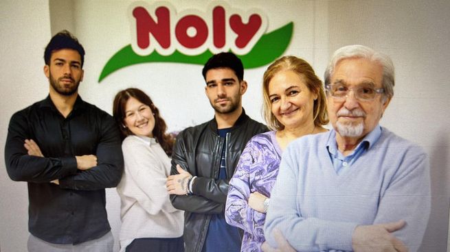 La familia que lidera la marca Noly. 