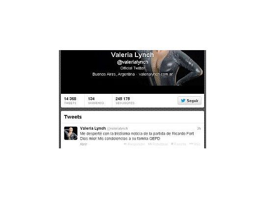 El mensaje de la vocalista Valeri Lynch para recordar a Ricardo Fort.